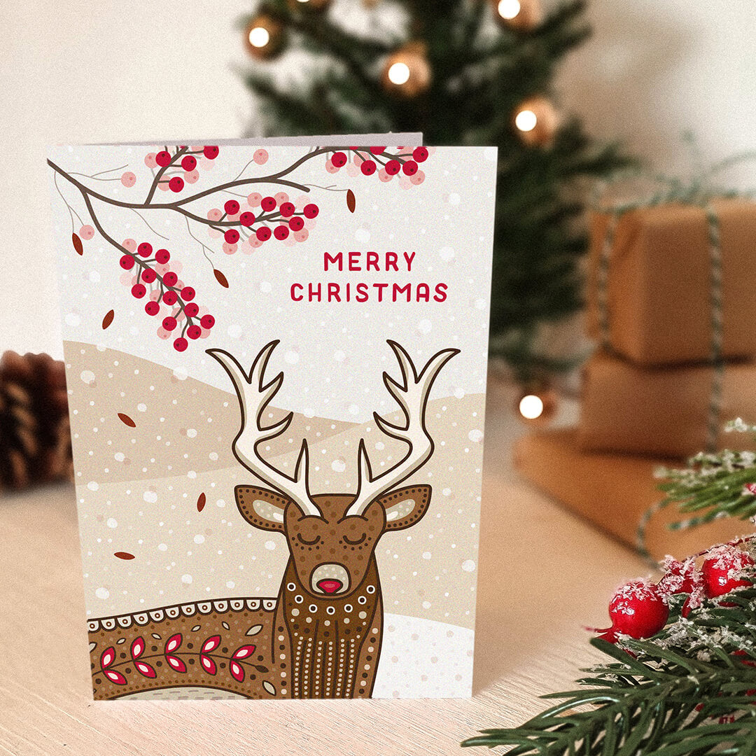 Unique christmas store cards