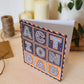 Action Dad Superhero Father's Day card Kraft Brown recycled envelope Unique typographic Father's Day card design